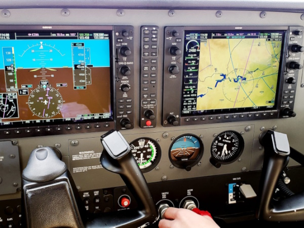 Cessna 172s Interior