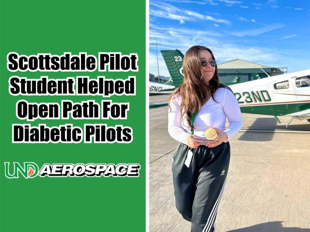 Scottsdale Pilot Student Helped Open Path for Diabetic Students to Become Commercial Pilots